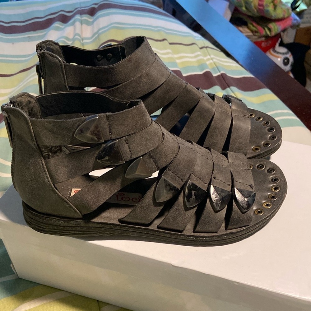 Ankle High Sandals by 2 Lips Too Brand. GUC!